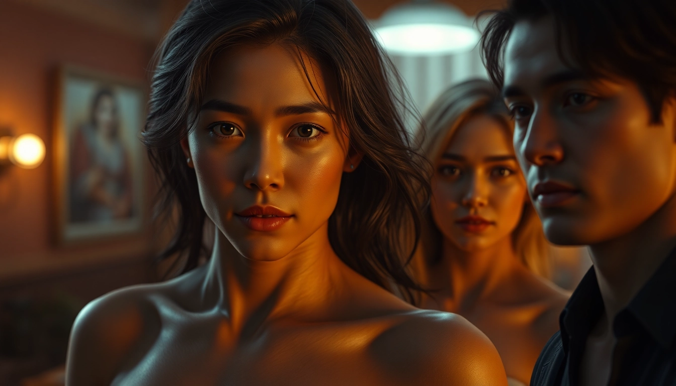 High-quality NSFW AI generation depicting realistic adult figures with vivid details and expressive moods for immersive viewing.