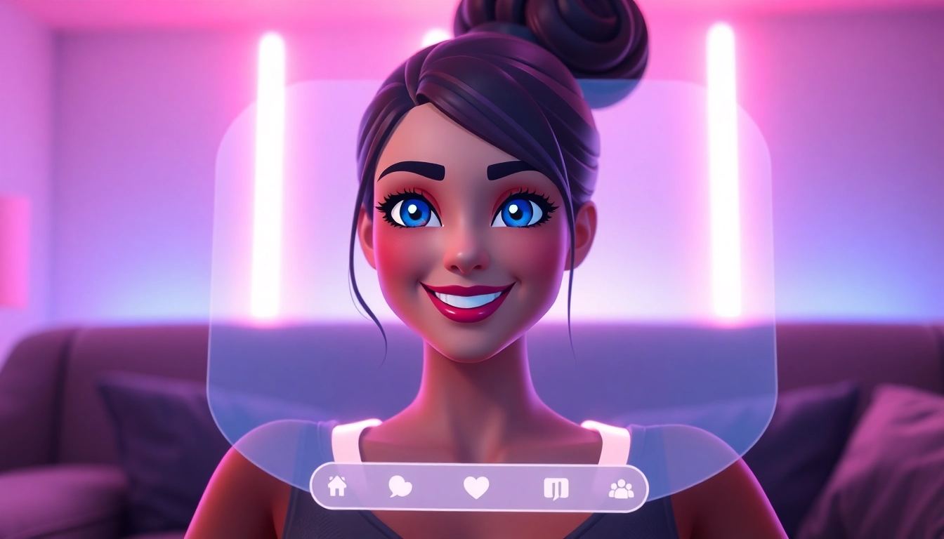 Screenshot of an ai girlfriend app showcasing a realistic, unfiltered NSFW chat with a virtual partner, highlighting adult conversation features and personalization options for users.